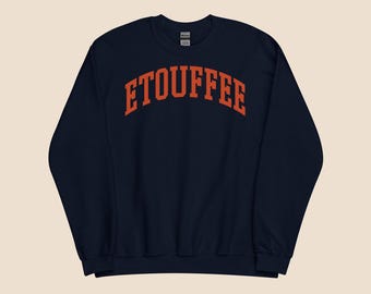 Etouffee Sweatshirt Unisex | NOLA Cajun Food Crewneck for Louisiana Food Lovers | Creole Kitchen Comfort New Orleans Pullover Gift