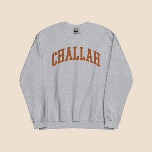 Challah Bread Sweatshirt Perfect Jewish Gift for Foodies, Shabbat Celebrations, Hanukkah, Kosher-Friendly, Trending Women's Gift, Israel. image 1