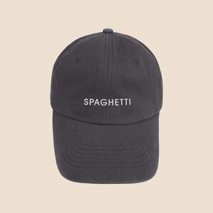 Spaghetti Dad hat Gift for Italian Food Lover, Cook, Chef, Foodie Embroidered Hat