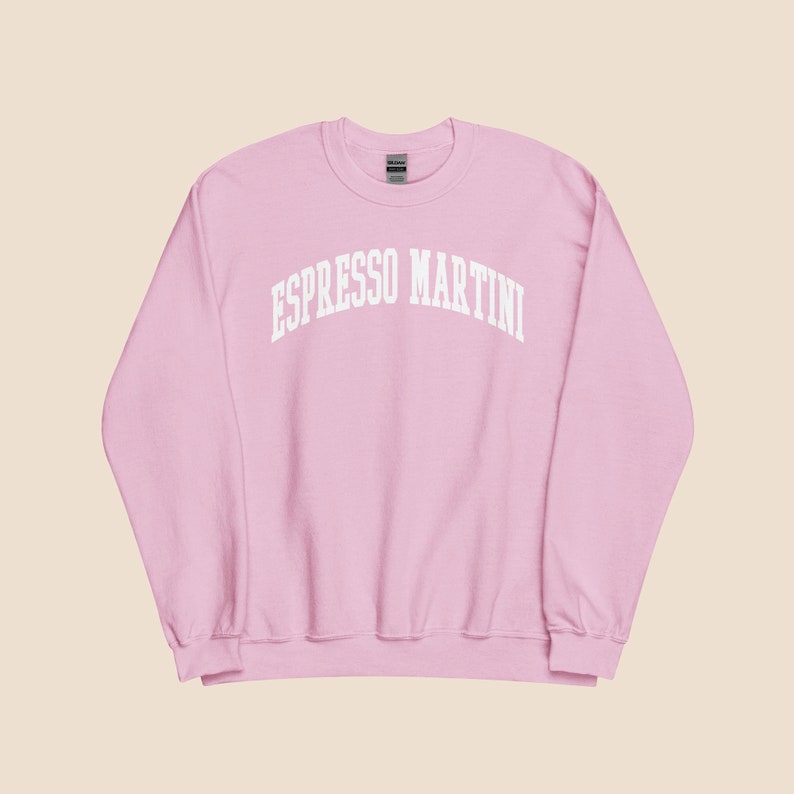 Espresso Martini Sweatshirt, Gift for Her, Foodies, Vodka Lovers, Coffee Lover, Espresso Lover, Gifts For Her, Trending Now!