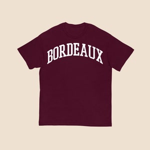 Bordeaux Wine T-shirt - Gift for Red Wine Lovers, Enthusiasts, Foodies, Alcohol lovers. Raise a Glass to Style!