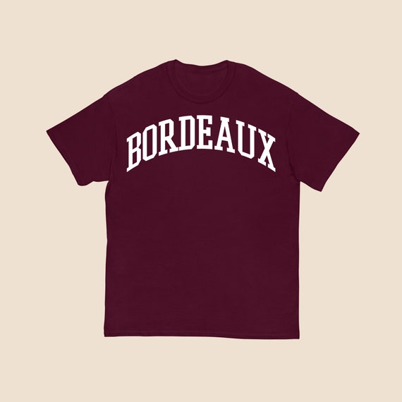 Bordeaux Wine T-shirt - Gift for Red Wine Lovers, Enthusiasts, Foodies, Alcohol lovers. Raise a Glass to Style!