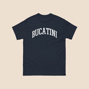 Camisa Bucatini / Regalo de pasta para foodie, espaguetis, chef, regalo de cocina, regalos para ella, al dente, amante de la pasta, carbohidratos, tendencia ahora, pasta