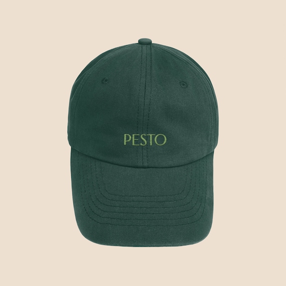 Pesto Dad Hat - A Gift for Women, Italian Food Lovers, Cooks, Chefs, and Foodies. Celebrate Your Passion for Pasta.