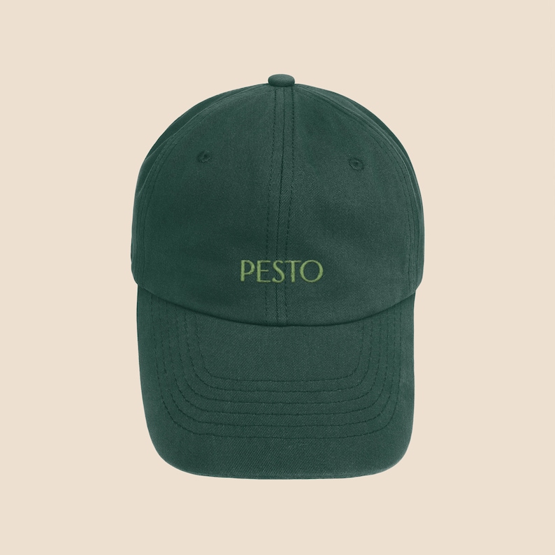Pesto Dad Hat For Food Lovers, Cooks, Chefs, Foodies