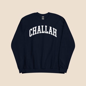 Challah Bread Sweatshirt Perfect Jewish Gift for Foodies, Shabbat Celebrations, Hanukkah, Kosher-Friendly, Trending Women's Gift, Israel. image 3