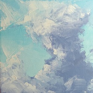 Abstract Cloudscape Oil Painting