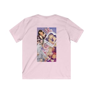 Taylor Gracie dual side collage kids t-shirt