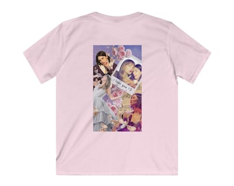 Taylor Gracie dual side collage kids t-shirt