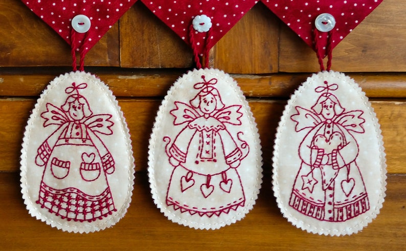 Angel Collector - Hand Embroidery Pattern - Download - Etsy