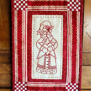 Simply Santa - Hand Embroidery Pattern - Download