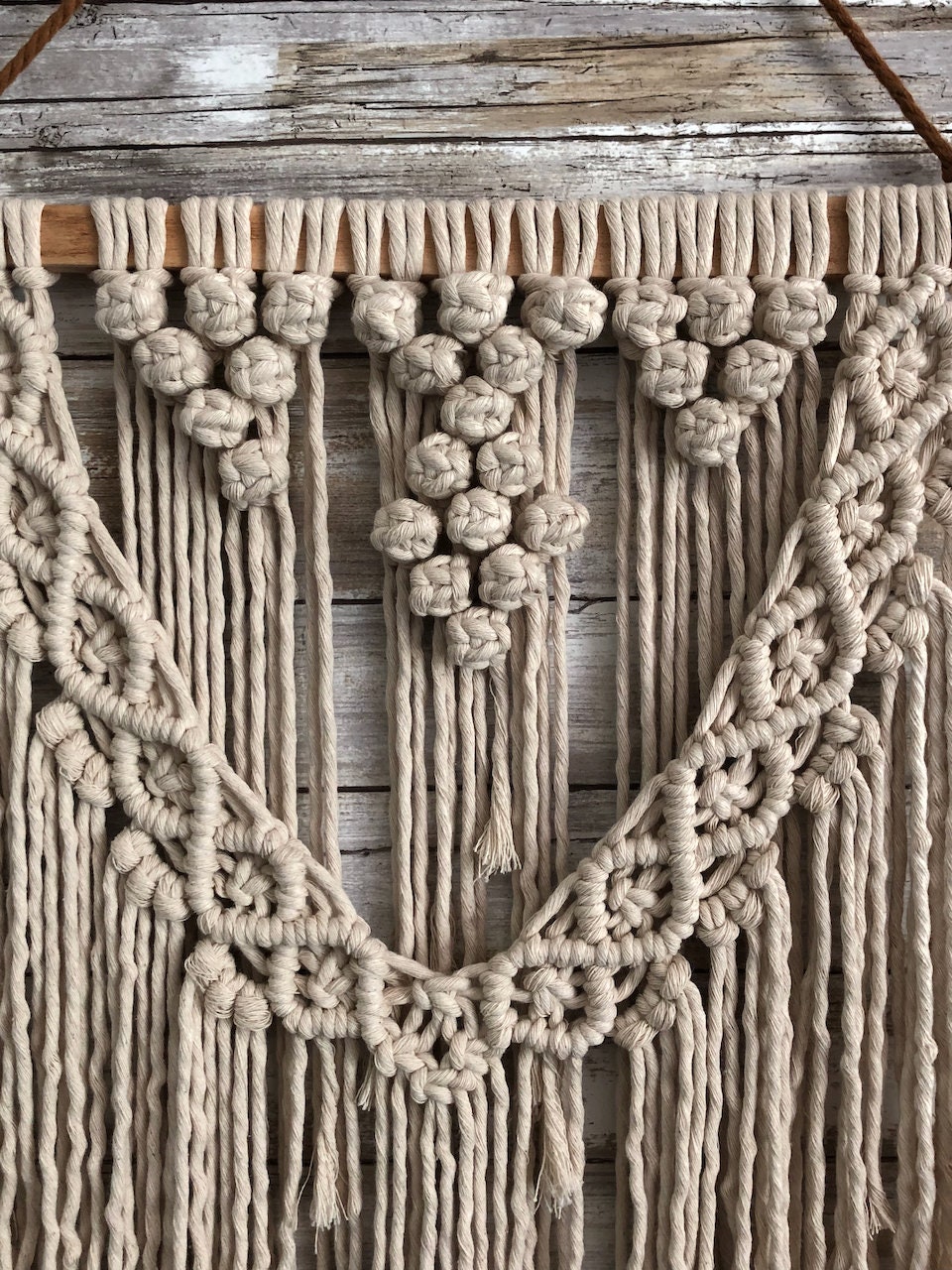 Macrame Rods Rocking Chair Rod Macrame Wall Hanging - Etsy