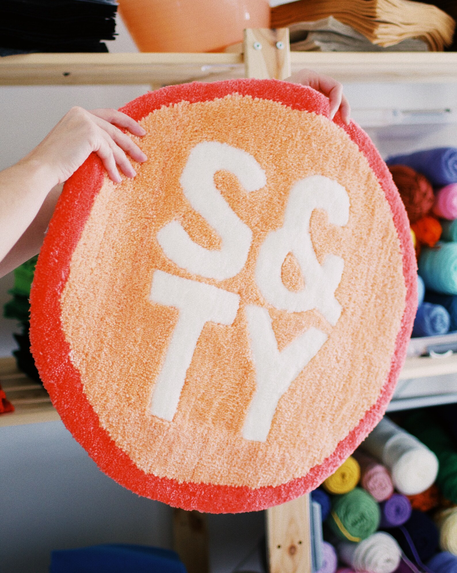 Tufted Rug Logo Sign Sign for Events Craft Fair Sign Etsy