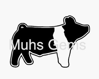 Swine hat patch svg, pig hat patch svg, hog hatch patch svg, farm hat patch svg