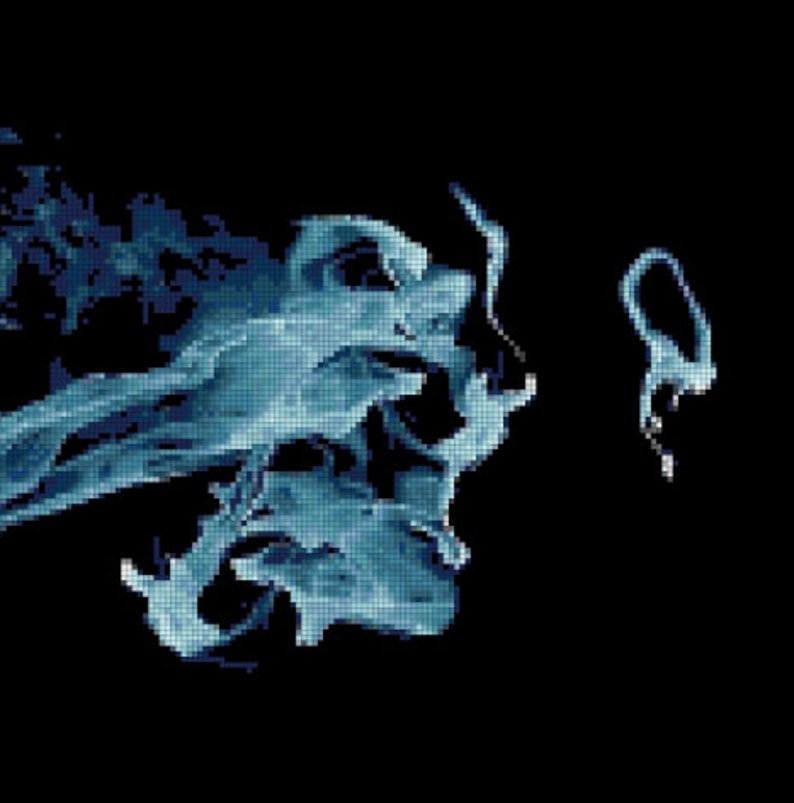 The Smoke Cross Stitch Pattern PDF