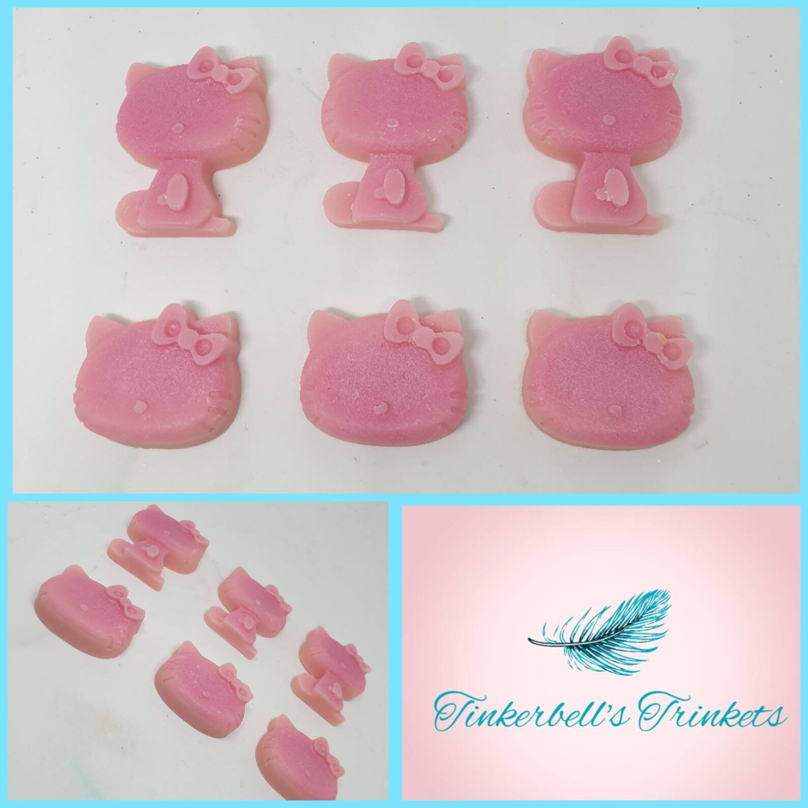 Snow fairy inspired Hello Kitty wax melts Etsy