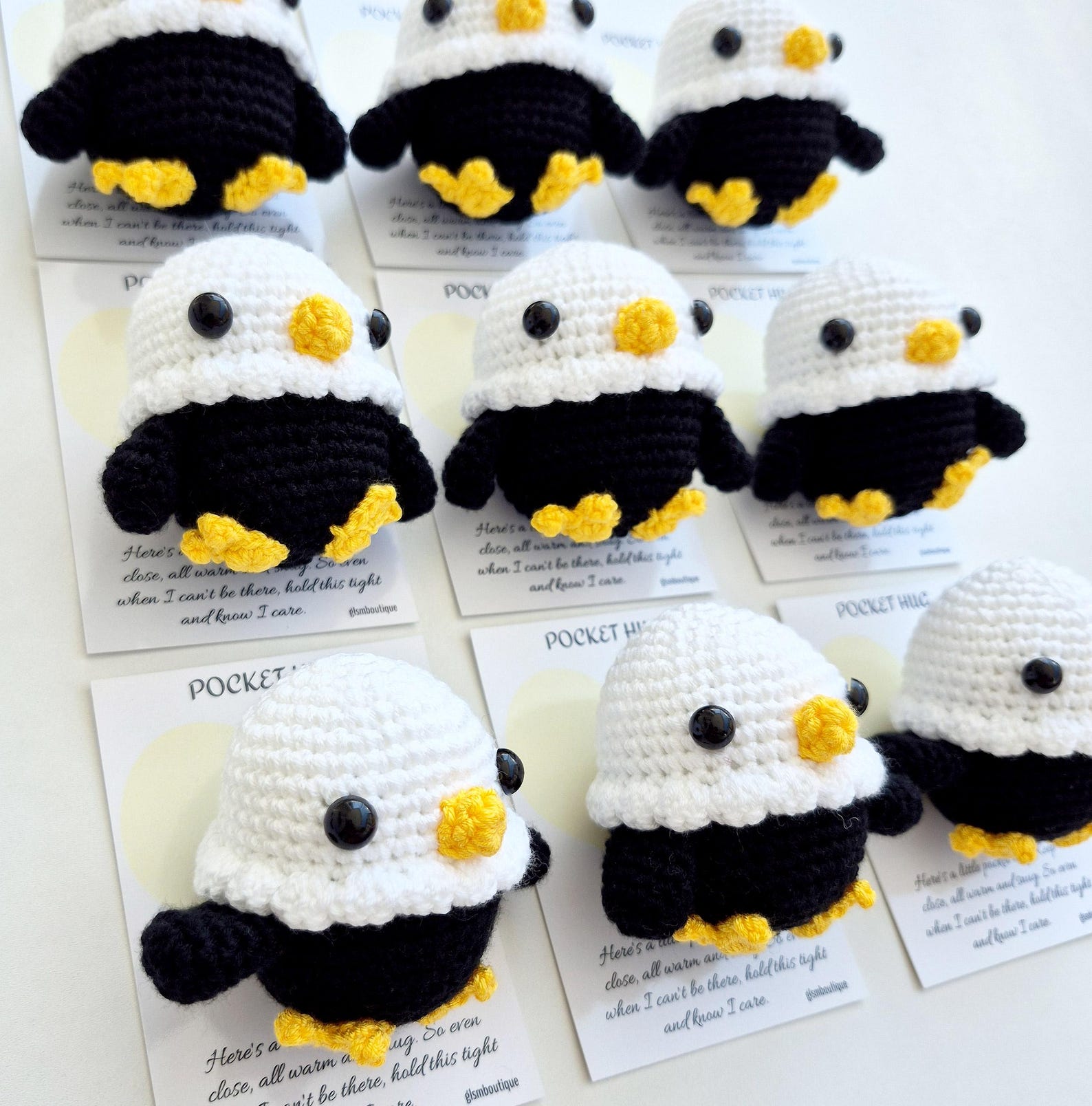 Crochet Pocket Hug Eagle: Handmade Comfort Token Gift Mother's Day Gift ...