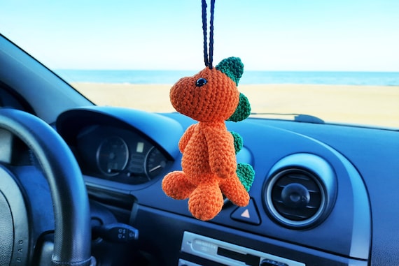 Buy Dinosaur Car Accessories Rear View Mirror Charm Car Decor