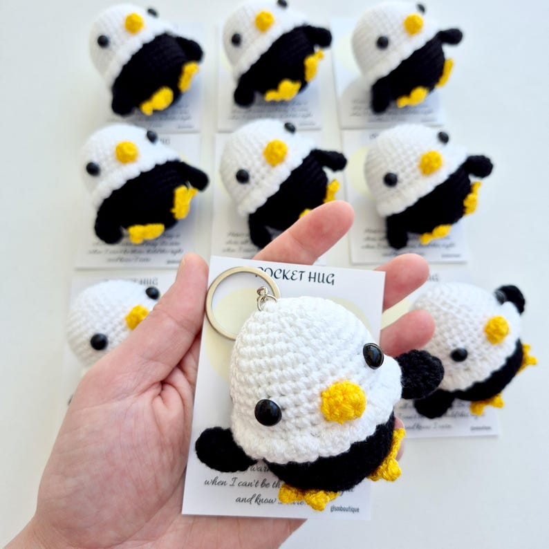 Crochet Pocket Hug Eagle: Handmade Comfort Token Gift Mother's Day Gift ...