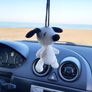 Accessori all&#39;uncinetto per appendere gli specchietti retrovisori delle auto, decorazioni per specchietti retrovisori, decorazioni da appendere agli interni delle auto, regali per il compleanno.