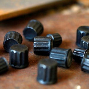 Spline Bolt End Weld On Clavos Rivet Steam Punk Knob Decorative Steel (Ships in Packs of 12)