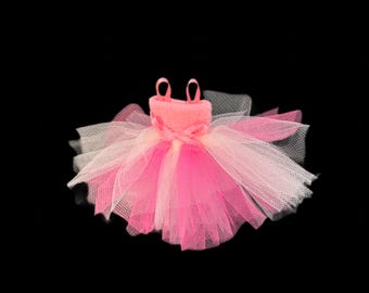 Pink Tutu Ballet Decoration, Ballerina Birthday Decor, Ballet Home Decor, Girls Room, Ballet Recital Gift, Cake Topper