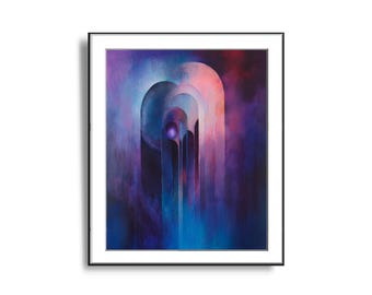 Highly Detailed Abstract Art | Art Deco | Arches | Downloadable Art | Printable Art