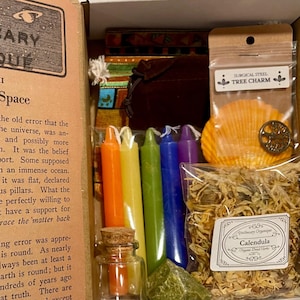 Herbal Home Apothecary| Grounding  Altar Starter Gift Box