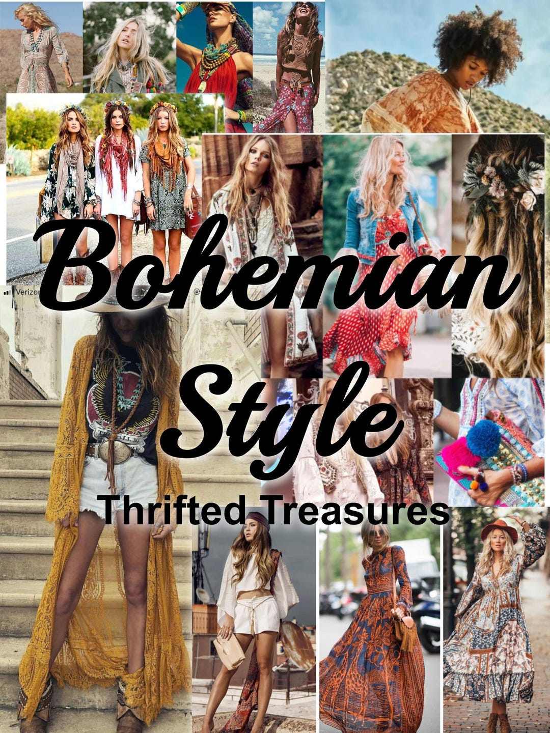 Exclusive Bohemian Boho Style Mystery Box: Thrifted Treasures - Etsy