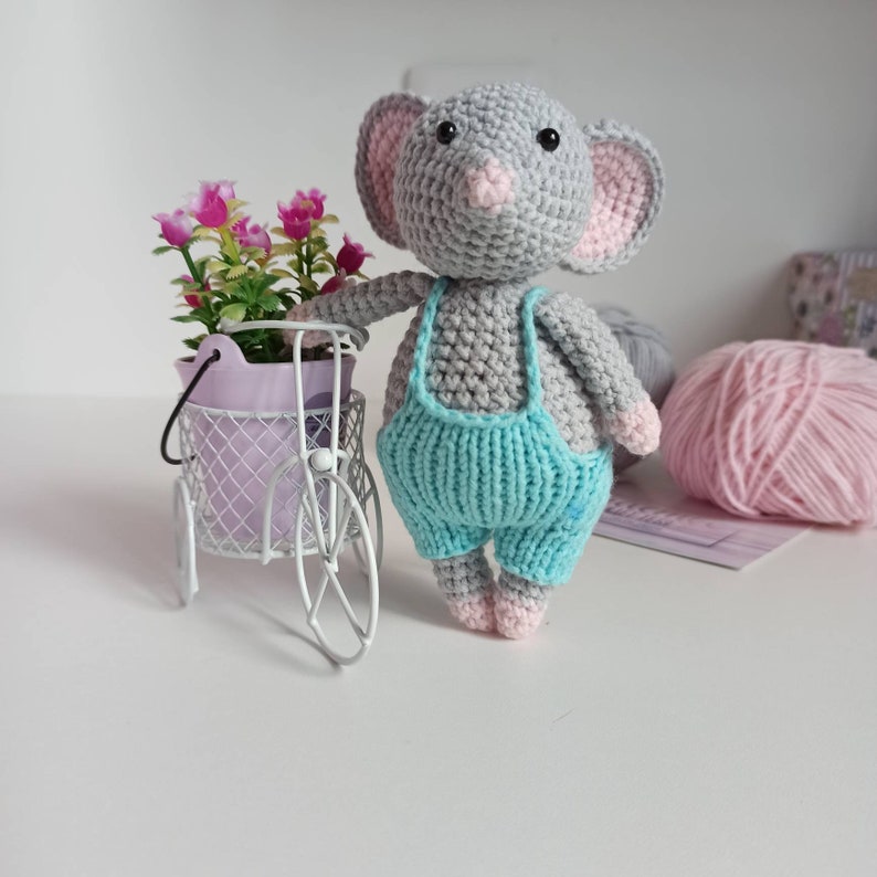 Cute mice toys in clothes Mouse boy in overalls Stuffed Etsy