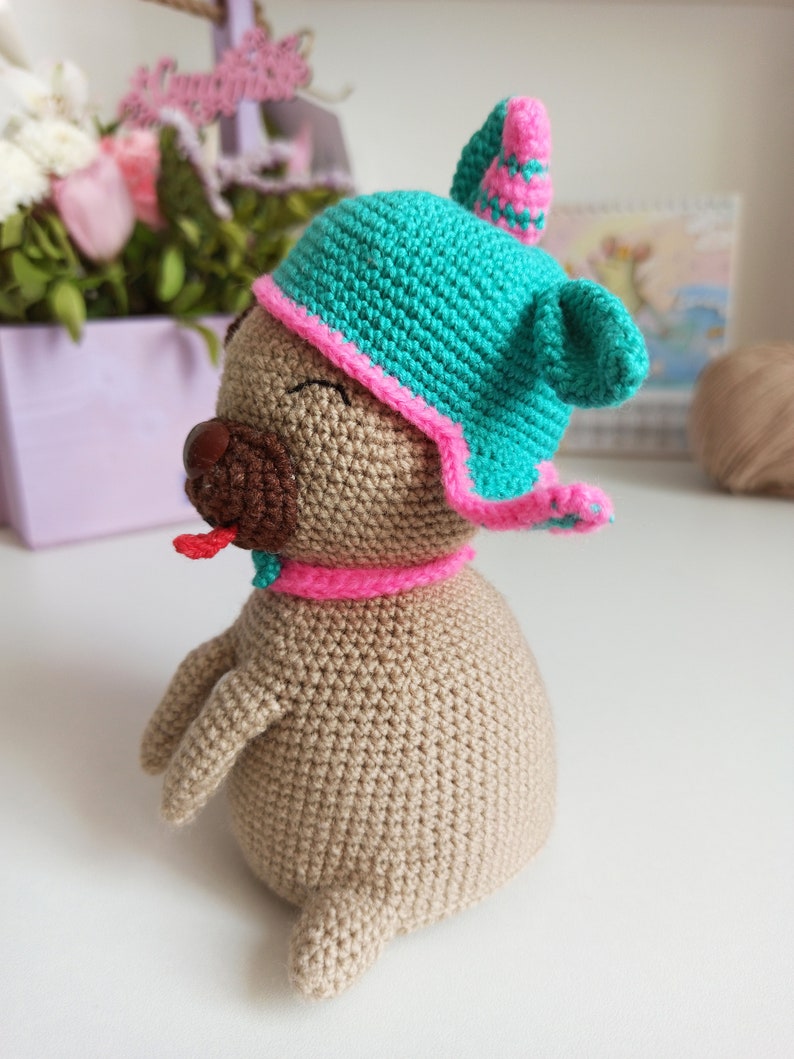 Dog soft toy for baby Stuffed animal unicorn PUG Gift idea Etsy