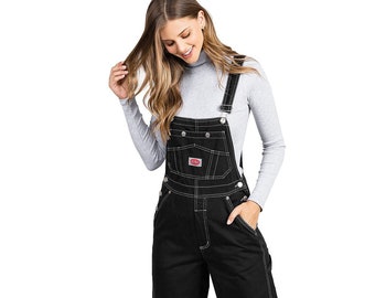 90s colorful overalls