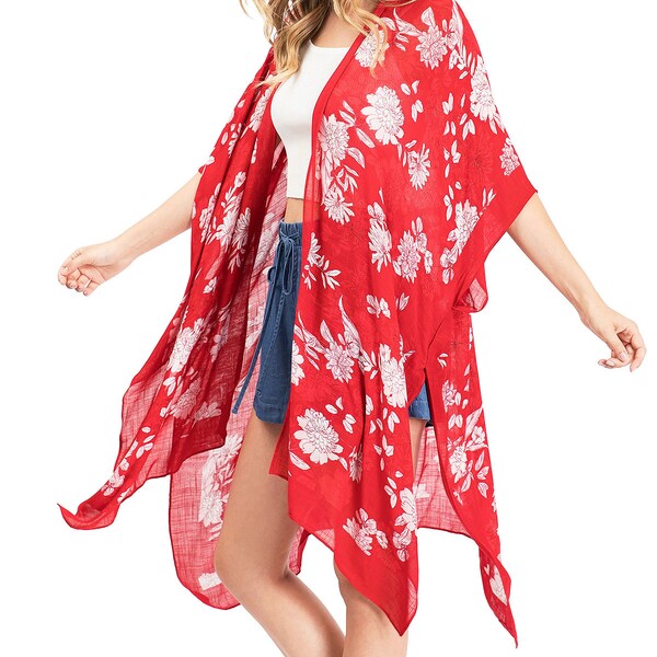 Cream Organic Knitted Bubble Kimono Cardigan