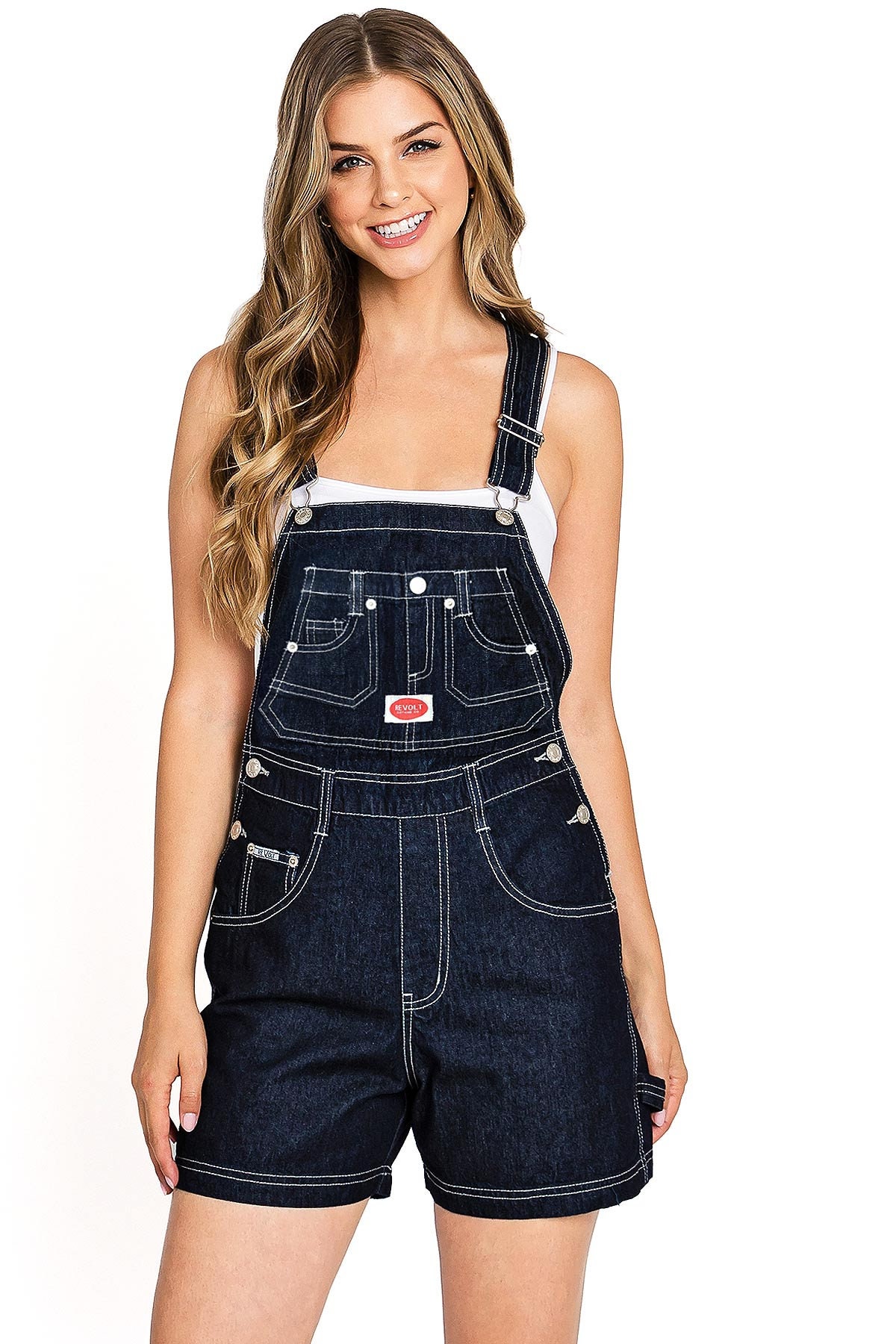 Revolt overalls shorts sale