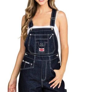 Vintage Revolt 90s Minimal Overalls Dungaree Shortall, Durable Multi-Pocket Romper, Outdoor Short Canvas Overalls