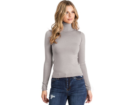 tight turtleneck shirt