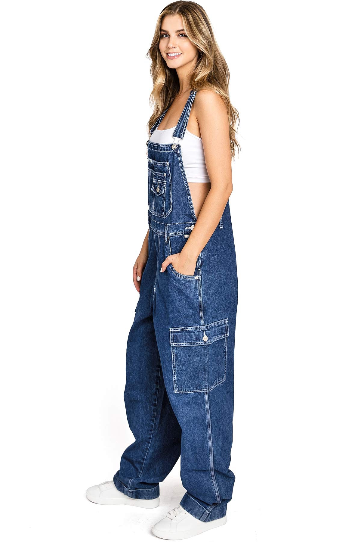 PLUS SIZE Revolt 90s Denim Vintage Overalls With Cargo Style - Etsy Canada