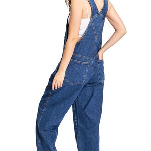 PLUS SIZE Revolt 90s Classic Denim Vintage Dungaree Overalls, Multi ...