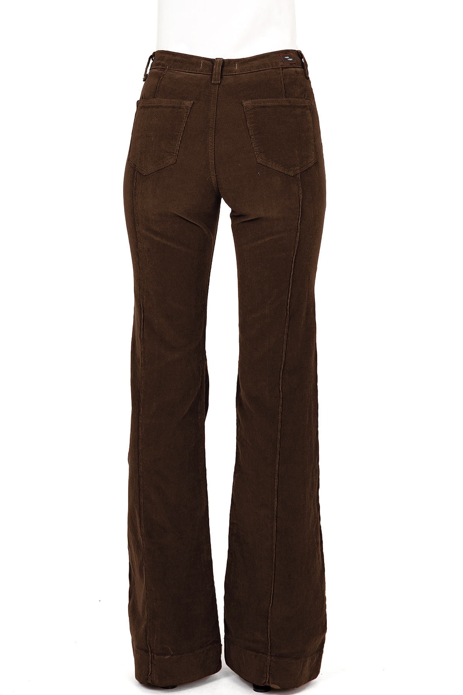 Women's High Rise Retro Corduroy Bell Bottoms Stretch - Etsy