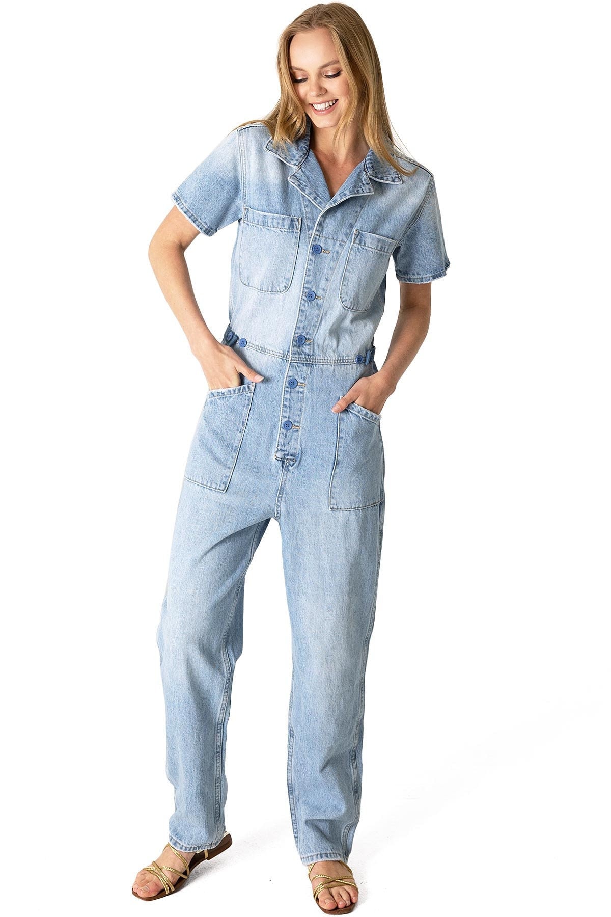 Buy Jeans Jumpsuit Online In India  Etsy India