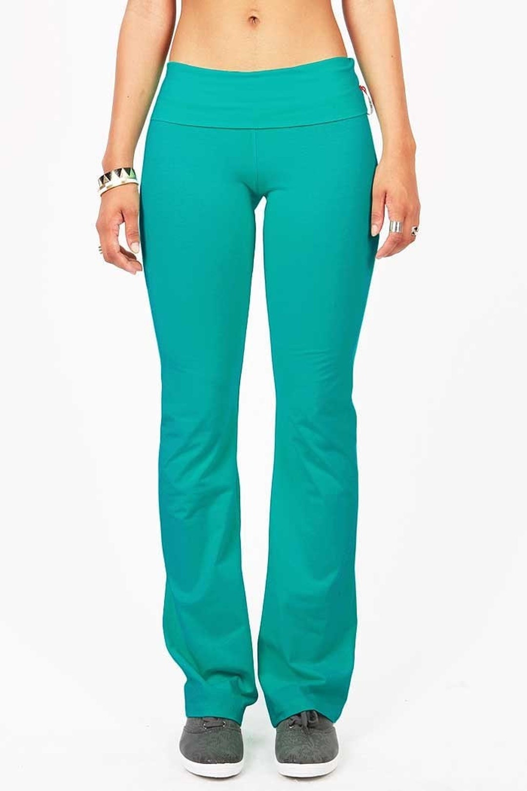 Lululemon EUC fold over Women's leggings size 8 high or low rise - $15 -  From Jennifer