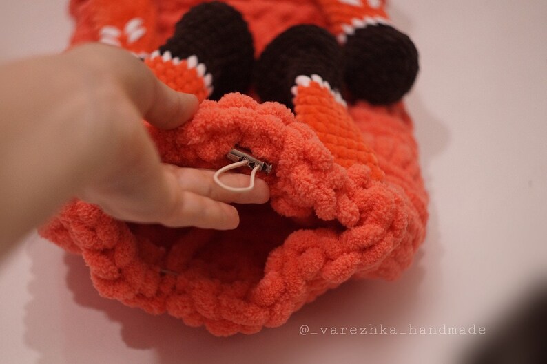 Crochet Fox PATTERN Keepers for pajamas Amigurumi tutorial BIG Etsy