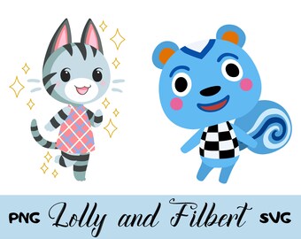 Download Lolly Animal Crossing Svg Etsy PSD Mockup Templates