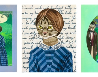 Sweet Nothings // Jane Eyre Cat Triptych