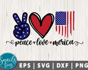 Download Love America Svg Etsy