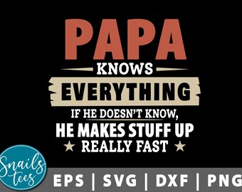 Download Dad Knows Best Svg Etsy