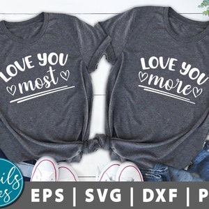 te amo más svg te amo más svg mama svg png dxf mama y mini svg mommy y yo svg sublimation designs cut file silhouette Cricut Cameo
