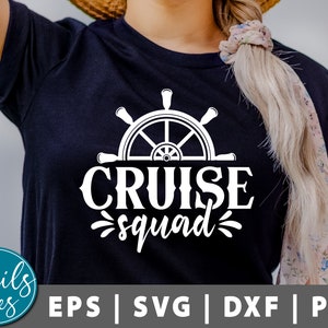 Cruise Squad Svg, Cruise Svg, cruise vacation svg, Family trip Svg, Great for Summer Family Cruise Shirt for Whole Family, cricut Silhouette