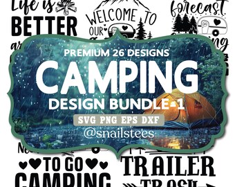 Boho, CampingSvg Png-Bundle, Berg, Outdoor-Designs, CampingSvg, Lagerfeuersvg, Sommer,Abenteuer,Lagerfeuer,Sublimation