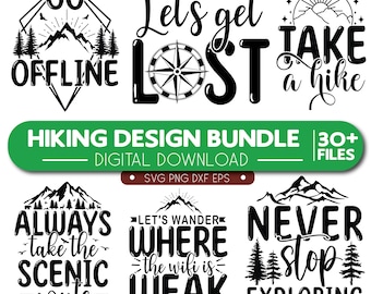 Wandelen Svg-bundel, wandelen Quotes Svg, Camping SVG-ontwerpbundel, wandelen gezegde, bergen, avontuur Svg, vakantie Svg Png, Cricut silhouet, png